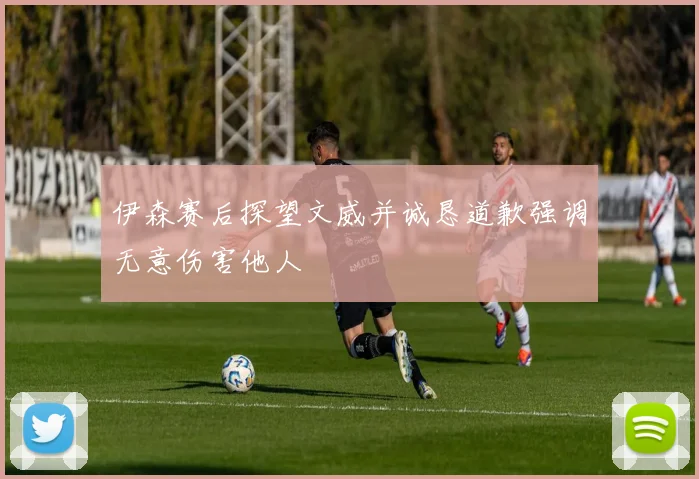 伊森赛后探望文威并诚恳道歉强调无意伤害他人